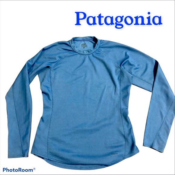 Patagonia Tops - Patagonia Blue Women’s Capilene 2 Long Sleeve Lg